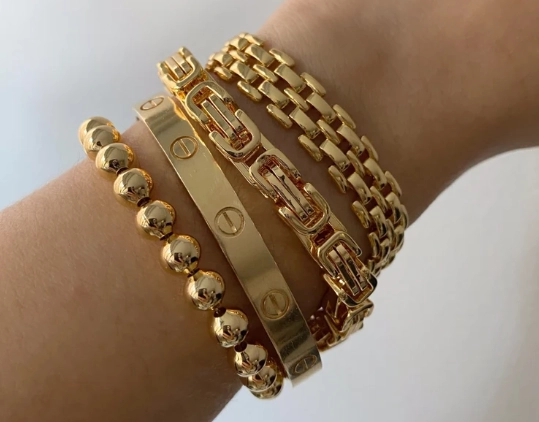 non tarnish gold bracelet stack non tarnish gold bracelet stack