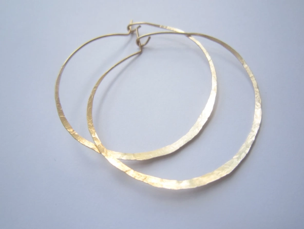 real gold hoop earrings real gold hoop earrings