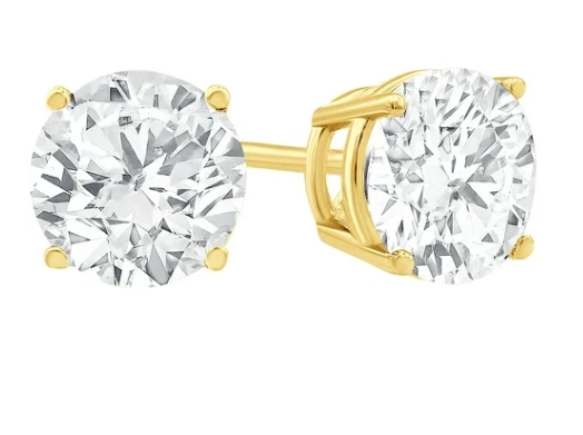 2ct diamond earrings 2ct diamond earrings