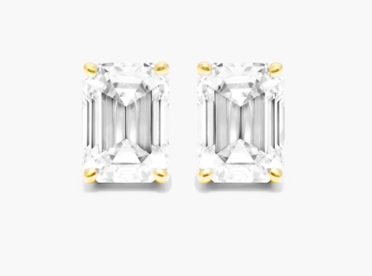 yellow gold diamond stud earrings 2 carat yellow gold diamond stud earrings 2 carat