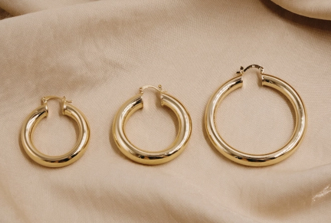 Real Gold Hoop Earrings Large: The Ultimate Guide to Sizing, Styles & Value