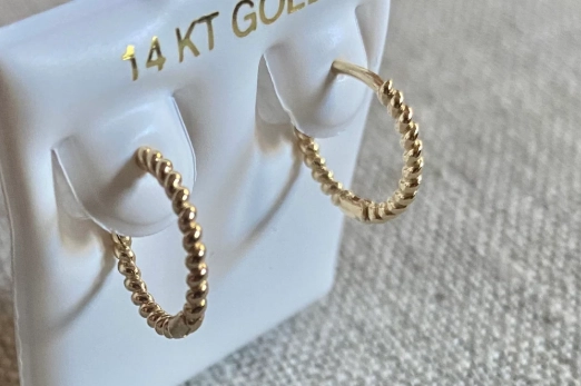 14k gold hoop earrings 14k gold hoop earrings