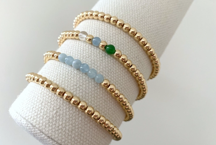 how to layer gold bracelets how to layer gold bracelets