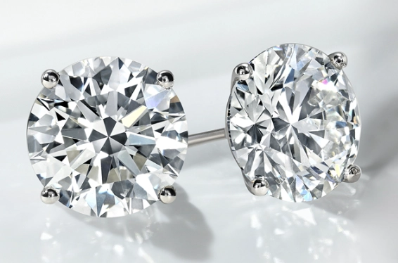 2 carat diamond studs size 2 carat diamond studs size