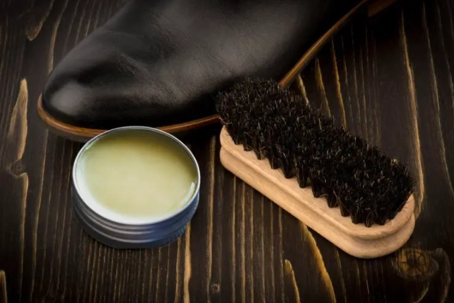vaseline on leather