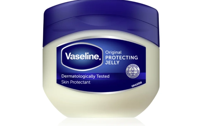 vaseline on leather