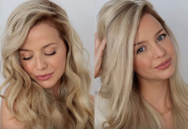 straightener curls for long hair straightener curls for long hair