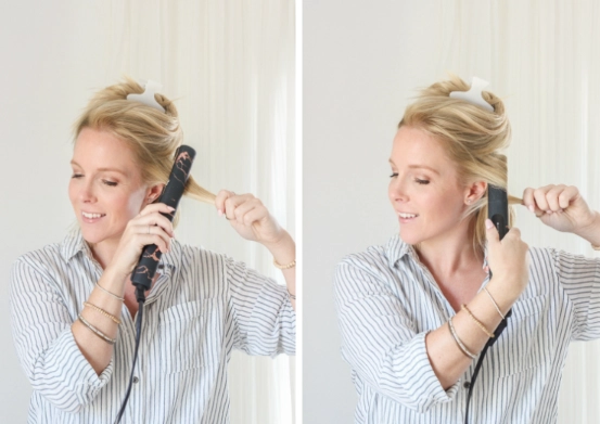 curl hair with straightener long hair curl hair with straightener long hair