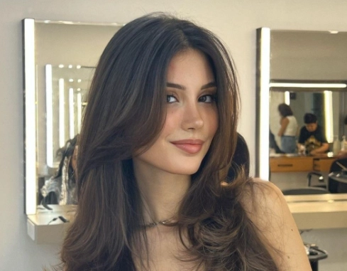 long layered wavy hair long layered wavy hair