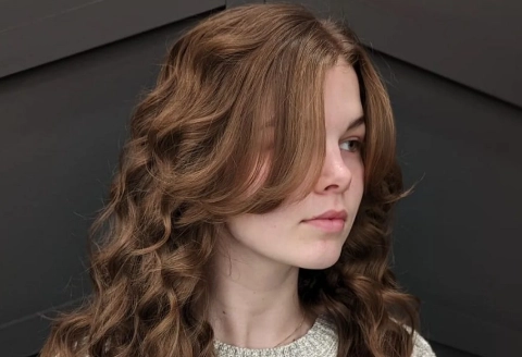 long layered wavy hair long layered wavy hair