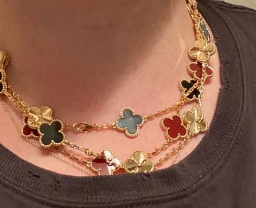 alhambra necklace dupe alhambra necklace dupe