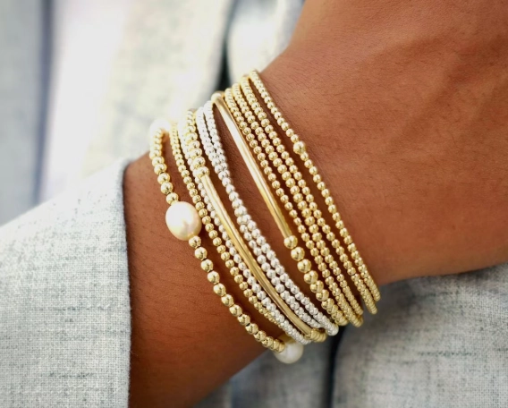 how to stack gold bracelets how to stack gold bracelets