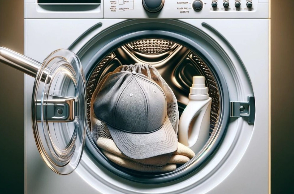 cleaning a baseball cap cleaning a baseball cap