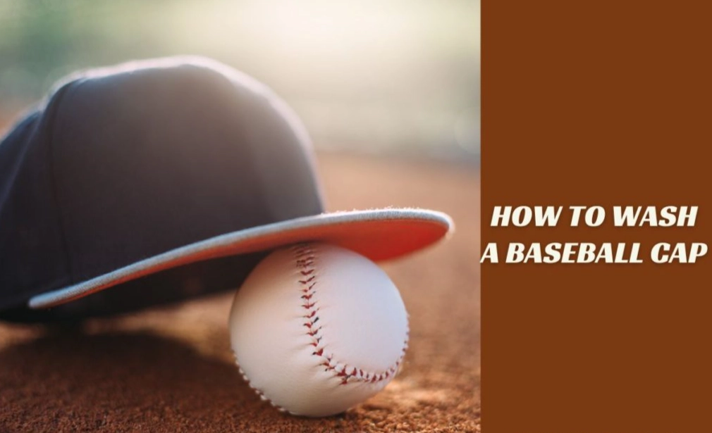 cleaning a baseball cap cleaning a baseball cap