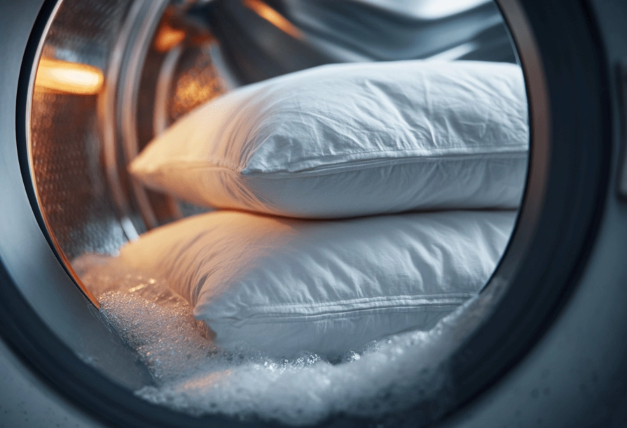 washing pillows in machine washing pillows in machine