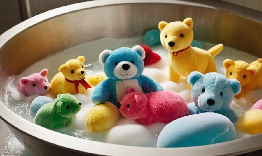 cleaning stuffed animals cleaning stuffed animals