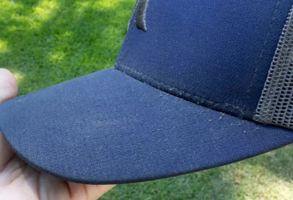 cleaning a baseball cap cleaning a baseball cap