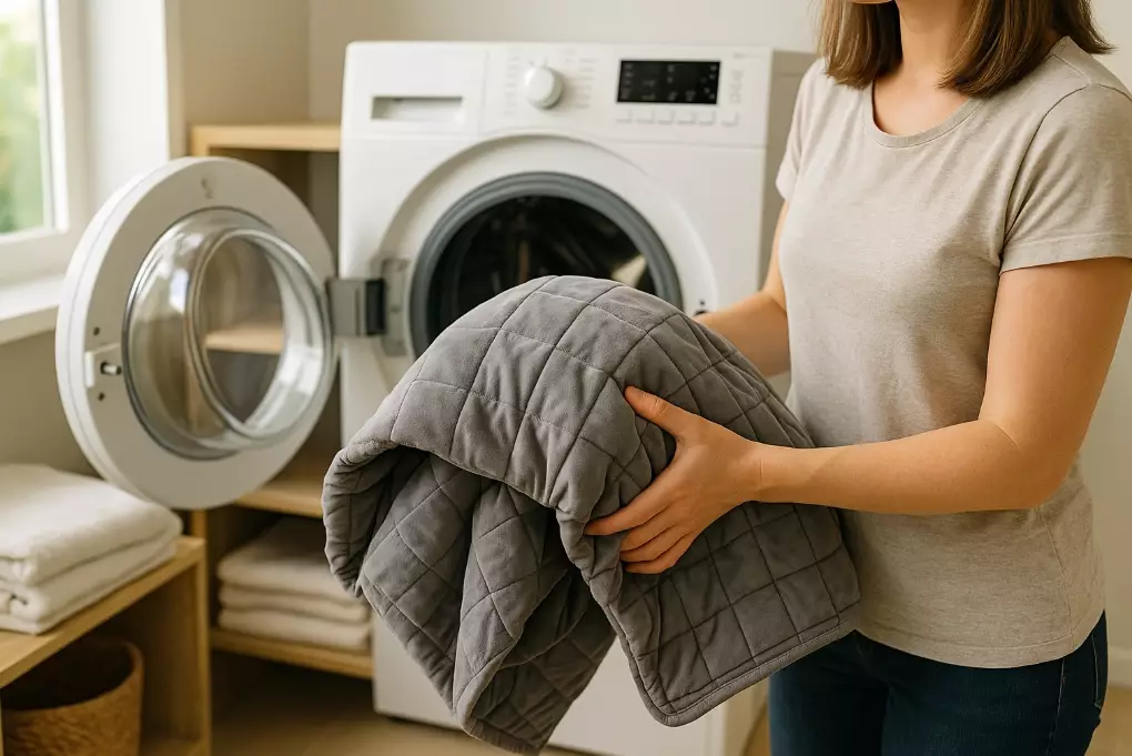 washing weighted blanket washing weighted blanket