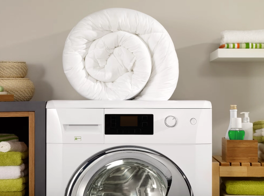 washing a comforter washing a comforter