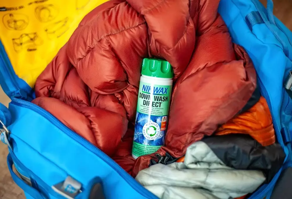 wash down jacket at home