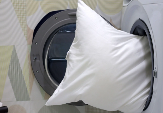 washing pillows in machine