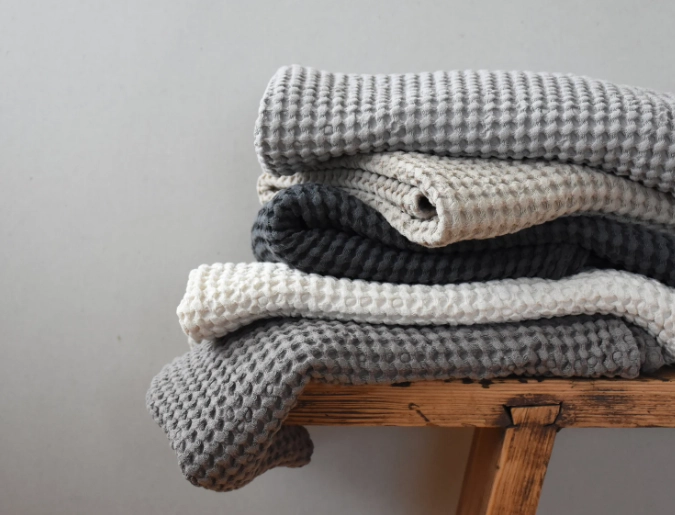 linen waffle weave fabric linen waffle weave fabric