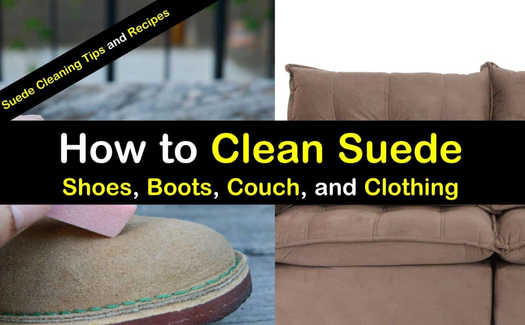 how to clean microfiber suede