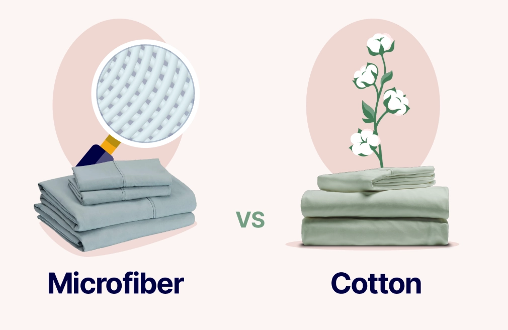 cotton sheets vs microfiber