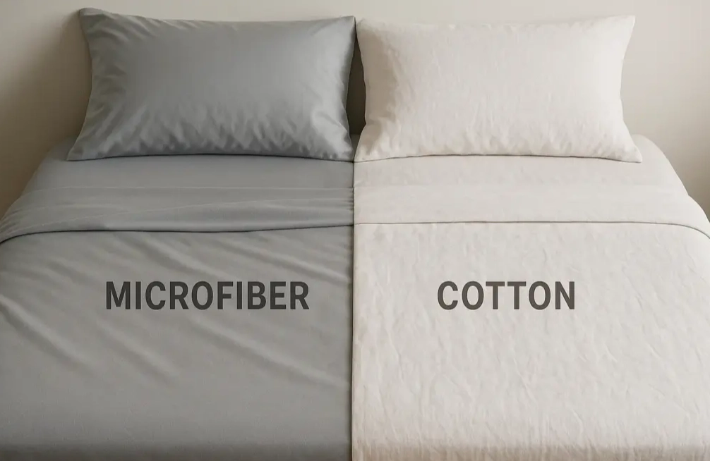 cotton sheets vs microfiber