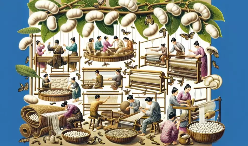 silk manufacturing process silk manufacturing process