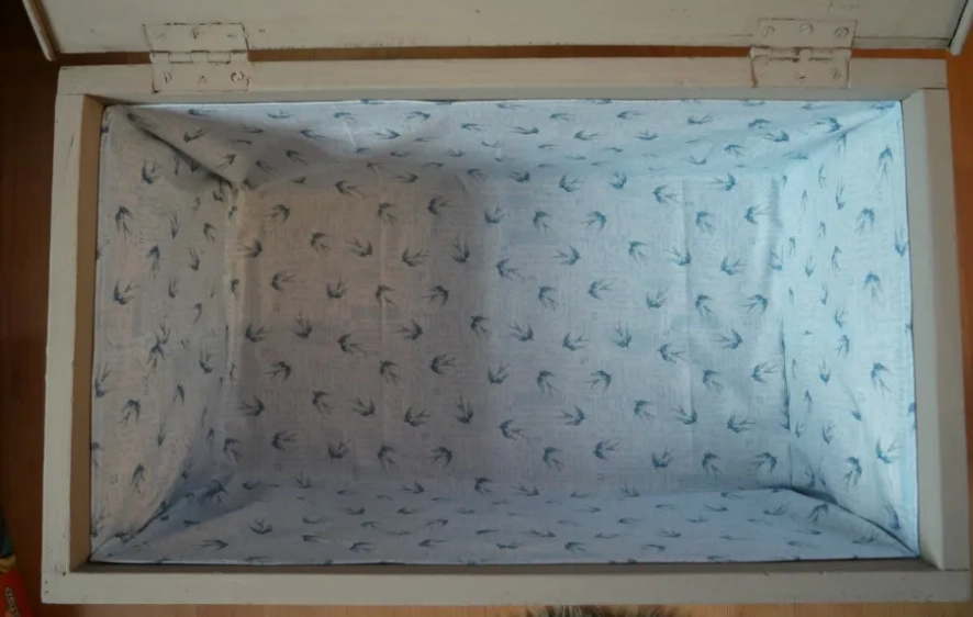DIY fabric box lining DIY fabric box lining